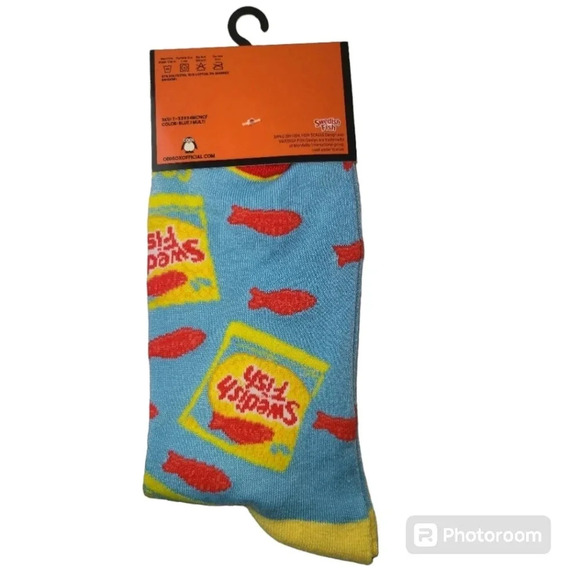 Sweedish Fish Trick or Treat Socks - Picture 2 of 3